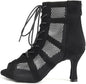 Salsa Jazz Booties (Black)