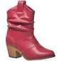 Cowboy Distressed Boots (Red)