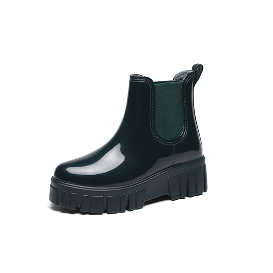 Rubber Rain Booties (Green)