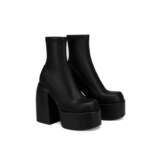 Femme Platform Heels (Black)