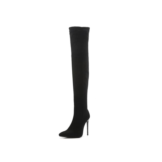 Thigh High Heels (Black)