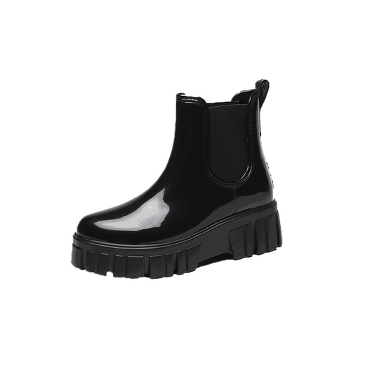 Rubber Rain Booties (Black)