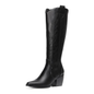 Womens Cowboy Boots (Black)