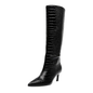 Steve Madden Knee Highs (Black Croc)