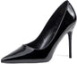 Womens Pointed High Heels (All Black)