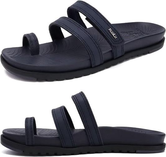 Womens Arch Support Slides (Navy)