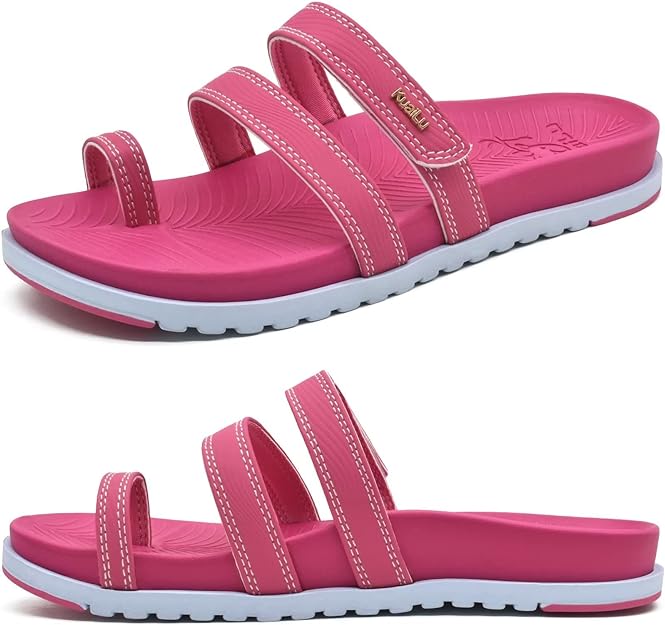 Womens Arch Support Slides (Pink)