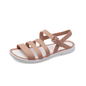 Platform Beach Sandals (Tan)